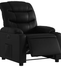 Relaxsessel Elektrisch Schwarz Kunstleder