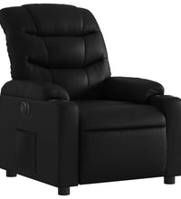 Relaxsessel Elektrisch Schwarz Kunstleder