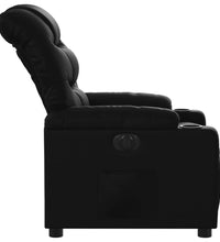 Relaxsessel Elektrisch Schwarz Kunstleder