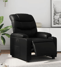 Relaxsessel Elektrisch Schwarz Kunstleder