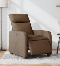 Relaxsessel Elektrisch Braun Stoff