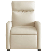 Massagesessel Elektrisch Creme Stoff
