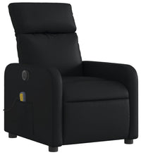 Massagesessel Elektrisch Schwarz Kunstleder
