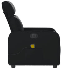 Massagesessel Elektrisch Schwarz Kunstleder
