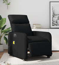 Massagesessel Elektrisch Schwarz Kunstleder