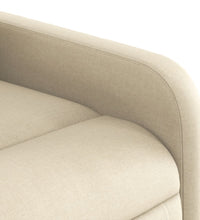 Relaxsessel Elektrisch Creme Stoff
