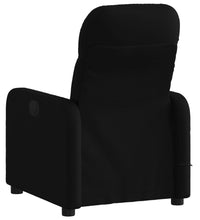 Massagesessel Elektrisch Schwarz Stoff