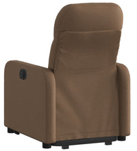 Relaxsessel mit Aufstehhilfe Braun Stoff