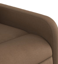 Relaxsessel mit Aufstehhilfe Braun Stoff