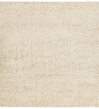 Teppich Shaggy Hochflor Modern Golden 160x160 cm