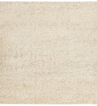 Teppich Shaggy Hochflor Modern Golden 200x200 cm