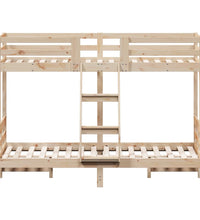 Etagenbett 80x200/120x200 cm Massivholz Kiefer