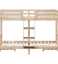 Etagenbett 80x200/140x200 cm Massivholz Kiefer