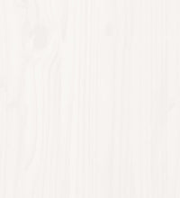 Etagenbett 80x200/140x200 cm Weiß Massivholz Kiefer