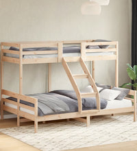 Etagenbett 90x200/140x200 cm Massivholz Kiefer