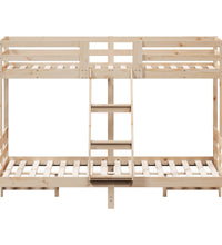 Etagenbett 90x200/140x200 cm Massivholz Kiefer