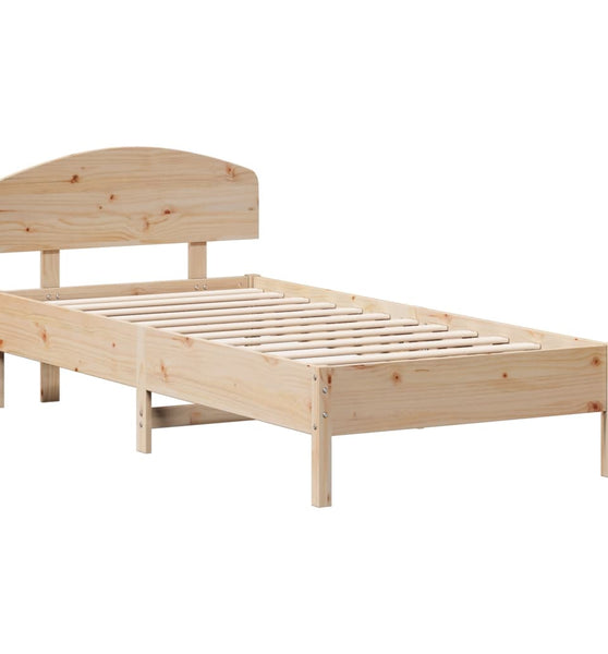Massivholzbett ohne Matratze 100x200 cm Kiefernholz