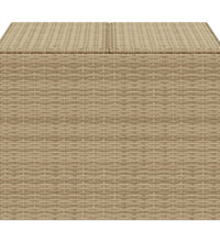 Gartentruhe Beige 291L Poly Rattan