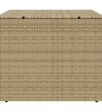 Gartentruhe Beige 291L Poly Rattan