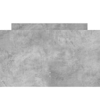 Bettgestell mit Schubladen Betongrau 90x190 cm