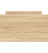 Bett mit Schubladen Sonoma-Eiche 75x190 cm