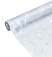 Fensterfolien 4 Stk. Matt Blumen-Muster PVC