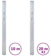 Sonnenschutzfolien 3 Stk. Statisch Reflektierend Silbern PVC