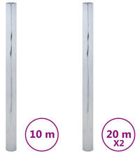 Sonnenschutzfolien 3 Stk. Statisch Reflektierend Silbern PVC