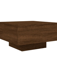 Couchtisch Braun Eichen-Optik 55x55x31 cm Holzwerkstoff