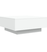 Couchtisch Weiß 80x80x31 cm Holzwerkstoff