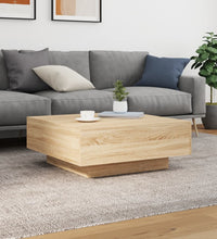 Couchtisch Sonoma-Eiche 80x80x31 cm Holzwerkstoff