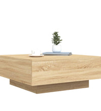 Couchtisch Sonoma-Eiche 80x80x31 cm Holzwerkstoff