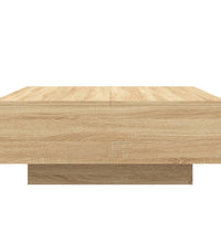 Couchtisch Sonoma-Eiche 80x80x31 cm Holzwerkstoff