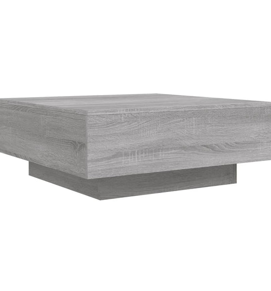 Couchtisch Grau Sonoma 80x80x31 cm Holzwerkstoff