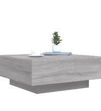 Couchtisch Grau Sonoma 80x80x31 cm Holzwerkstoff