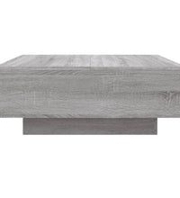 Couchtisch Grau Sonoma 80x80x31 cm Holzwerkstoff