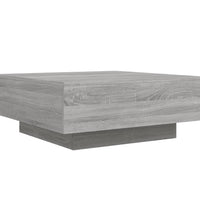 Couchtisch Grau Sonoma 80x80x31 cm Holzwerkstoff