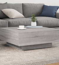 Couchtisch Grau Sonoma 80x80x31 cm Holzwerkstoff