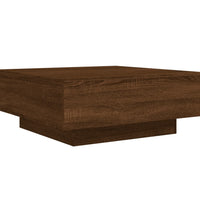 Couchtisch Braun Eichen-Optik 80x80x31 cm Holzwerkstoff