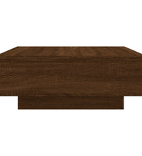 Couchtisch Braun Eichen-Optik 80x80x31 cm Holzwerkstoff