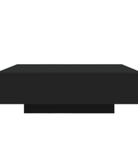 Couchtisch Schwarz 100x100x31 cm Holzwerkstoff