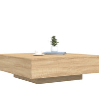 Couchtisch Sonoma-Eiche 100x100x31 cm Holzwerkstoff