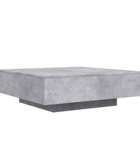 Couchtisch Betongrau 100x100x31 cm Holzwerkstoff