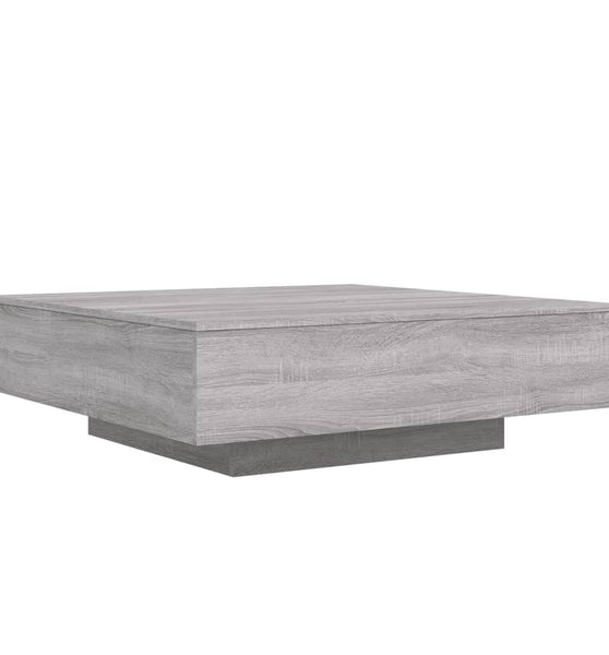 Couchtisch Grau Sonoma 100x100x31 cm Holzwerkstoff