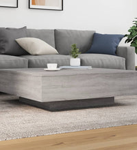 Couchtisch Grau Sonoma 100x100x31 cm Holzwerkstoff