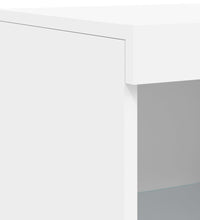 Sideboard mit LED-Beleuchtung Weiß 41x37x100 cm