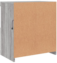 Sideboard mit LED-Leuchten Grau Sonoma 60x37x67 cm