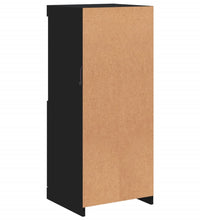 Sideboard mit LED-Leuchten Schwarz 41x37x100 cm