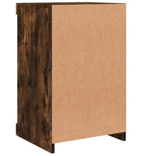 Sideboard mit LED-Leuchten Räuchereiche 41x37x67 cm