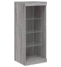 Sideboard mit LED-Leuchten Grau Sonoma 41x37x100 cm